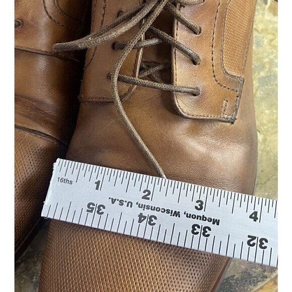 Rockport Shoes Mens 12 DresSports Antique Brown Dress Office Old Money Luxury - Picture 9 of 10